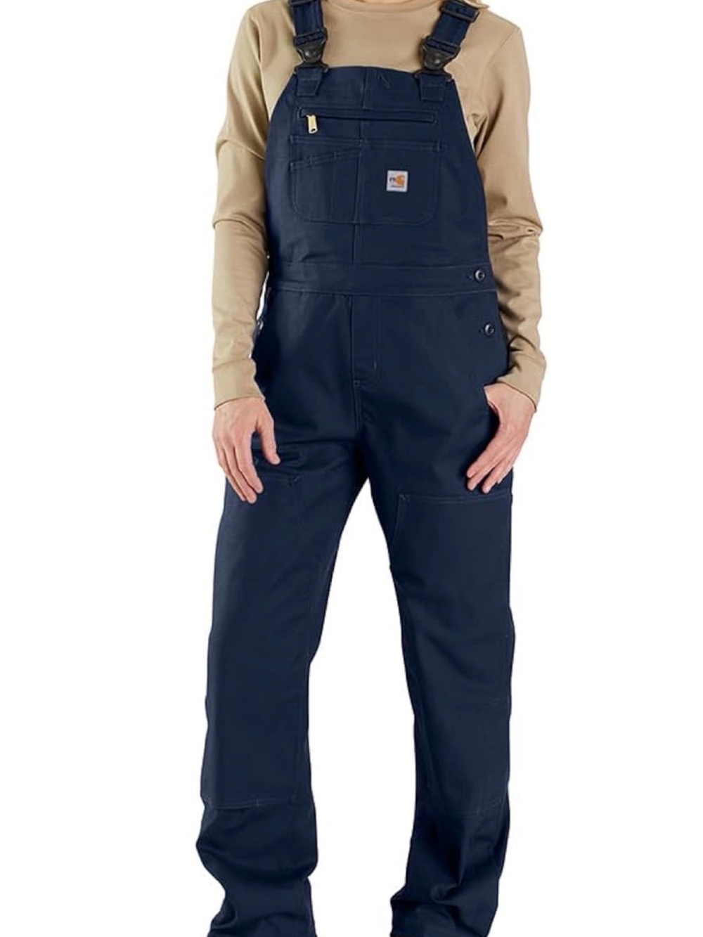 Carhartt Women's FR Rugged Flex™ Duck Overall XL Navy Blue